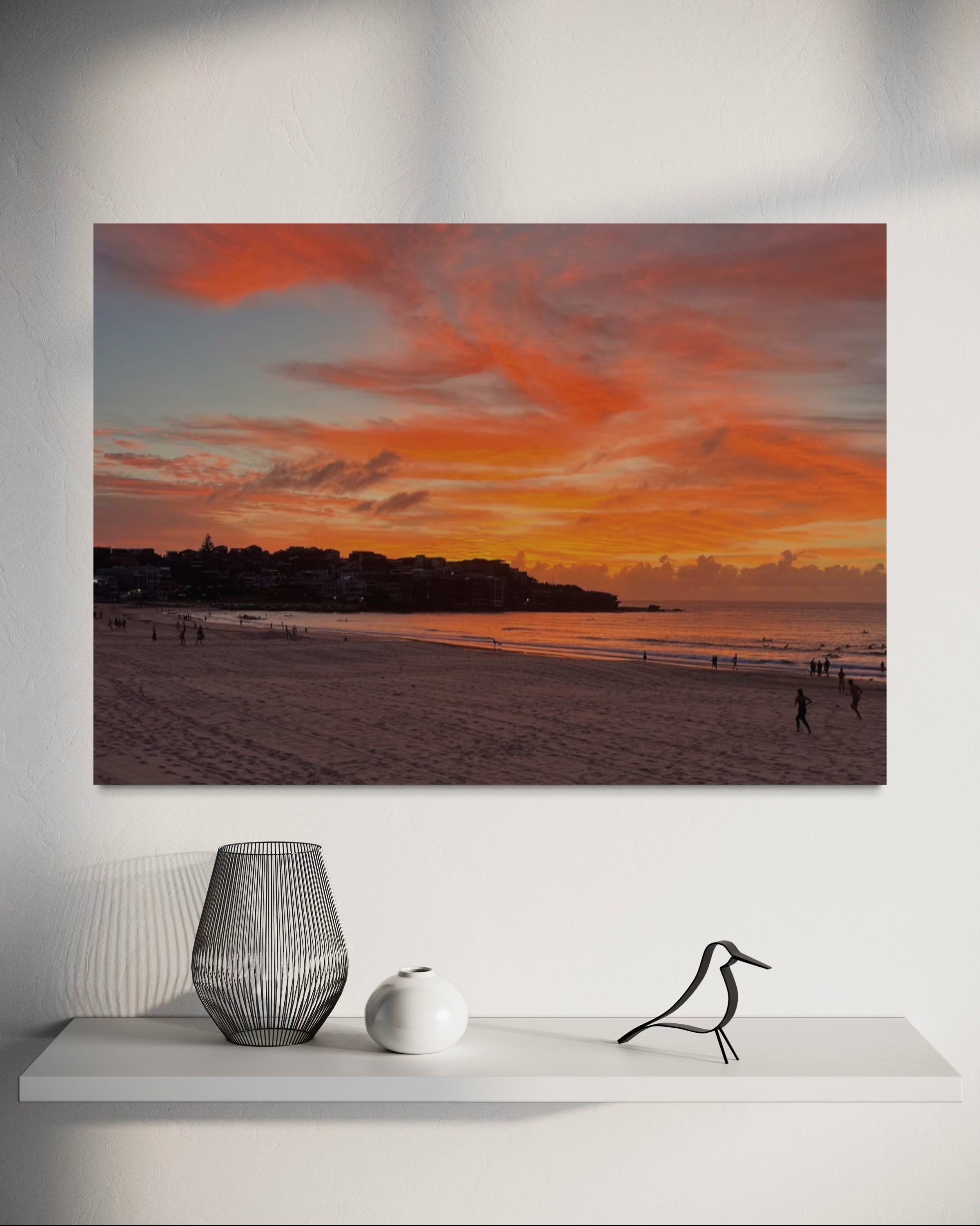 Golden Sunrise Over Bondi Beach