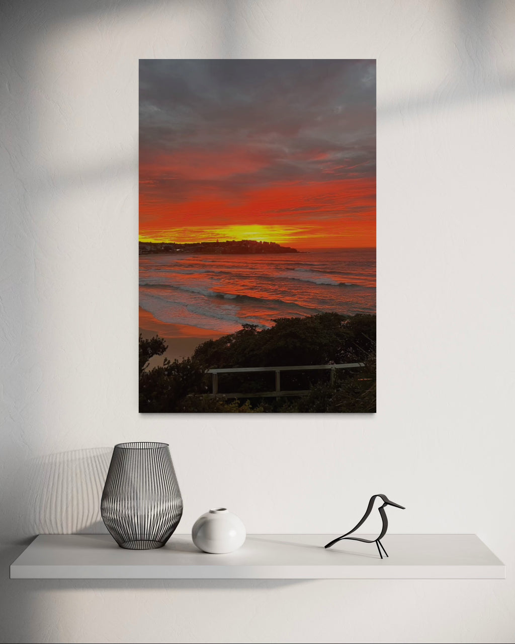 Sky Fire Over Bondi Beach