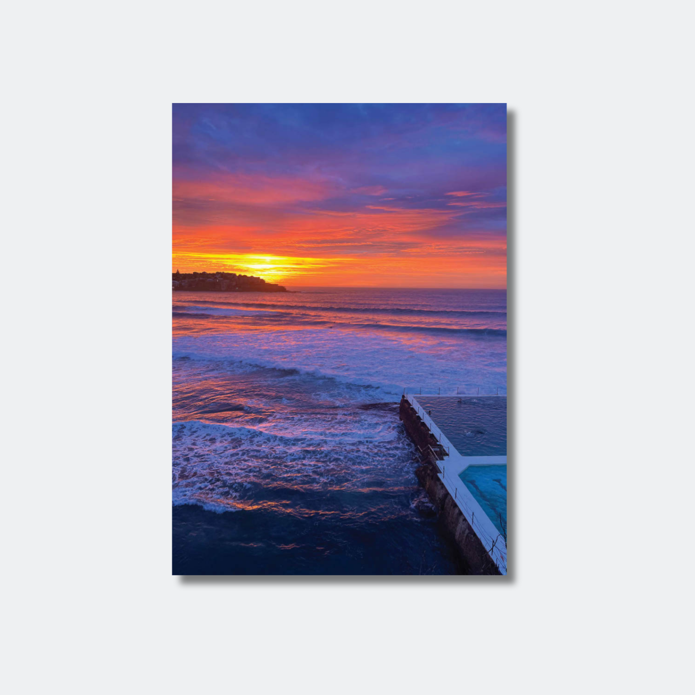 Bondi Icebergs Sunrise Glow